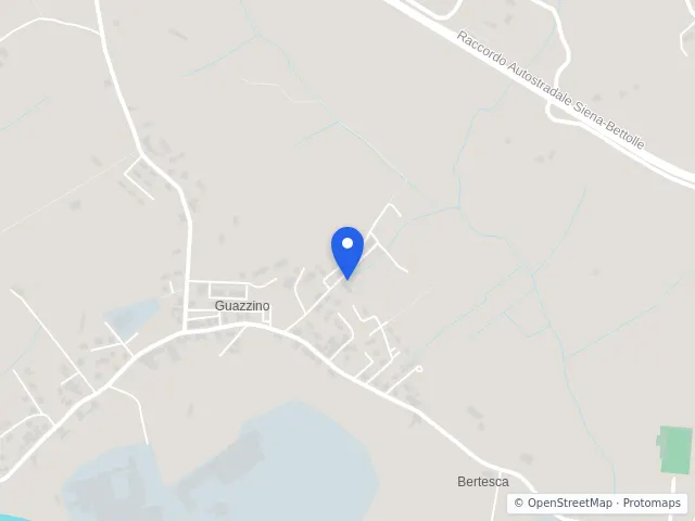 Mappa di Sinalunga, Siena