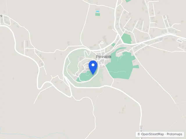 Mappa di Pennabilli, Rimini
