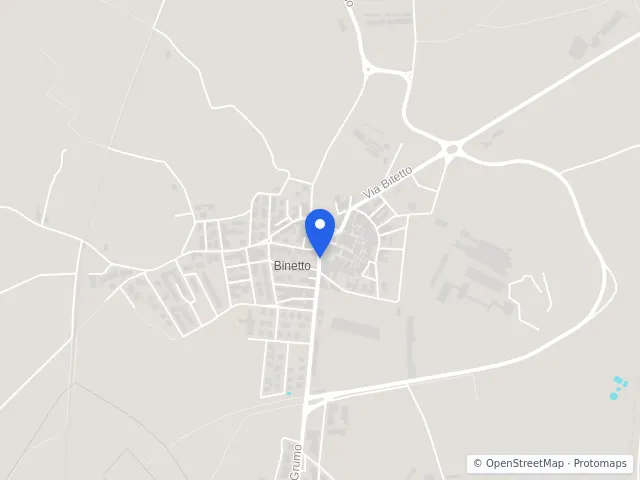 Mappa di Binetto, Bari