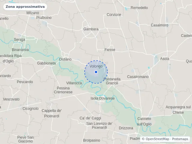 Mappa di Volongo, Cremona