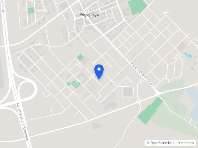Mappa di Pegognaga, Mantova