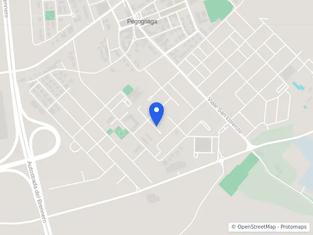 Mappa di Pegognaga, Mantova