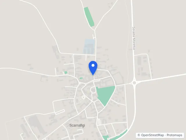 Mappa di Scarnafigi, Cuneo