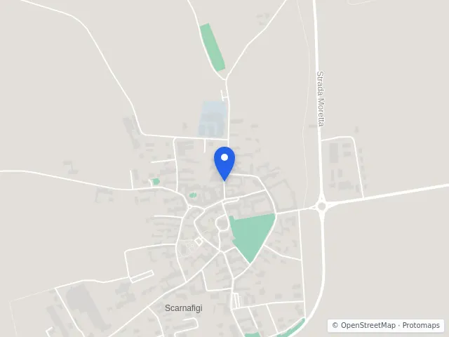 Mappa di Scarnafigi, Cuneo
