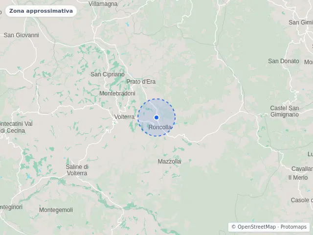 Mappa di Volterra, Pisa