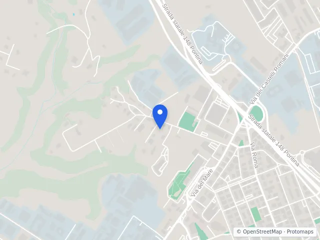 Mappa di Pomezia, Roma