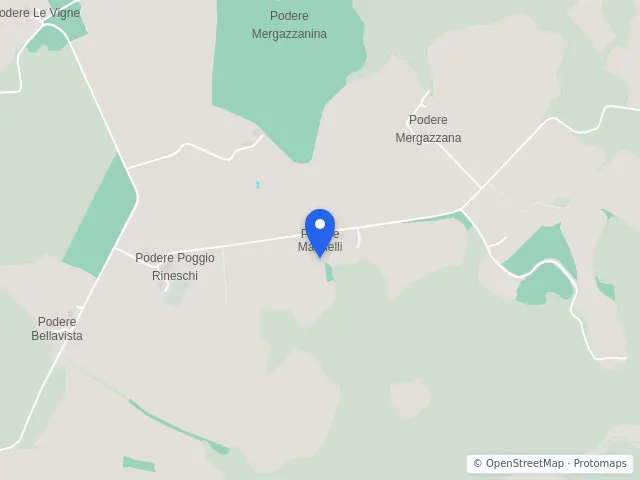Mappa di Castel del Piano, Grosseto