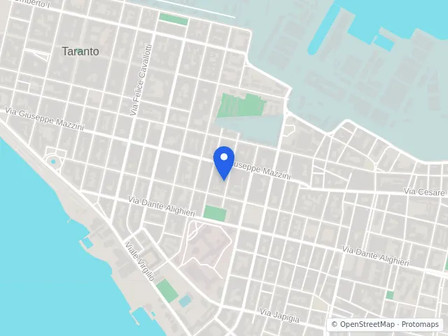 Mappa di Taranto