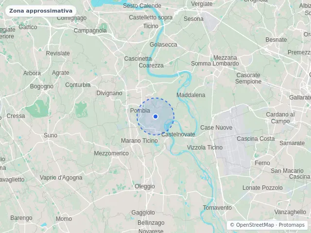 Mappa di Pombia, Novara