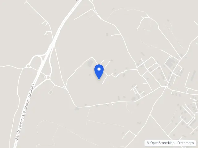 Mappa di Siderno, Reggio di Calabria
