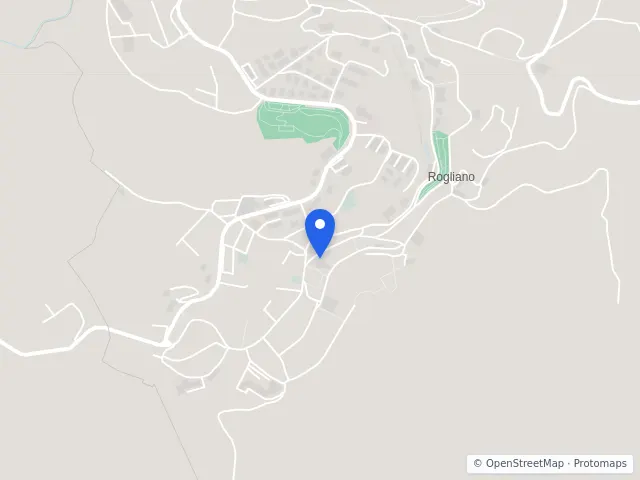 Mappa di Rogliano, Cosenza