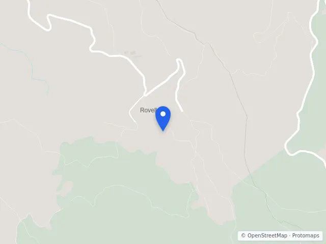 Mappa di Mongiardino Ligure, Alessandria