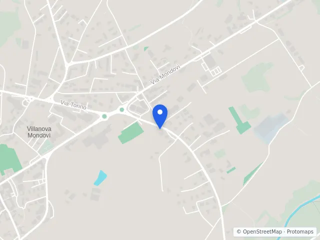 Mappa di Villanova Mondovì, Cuneo