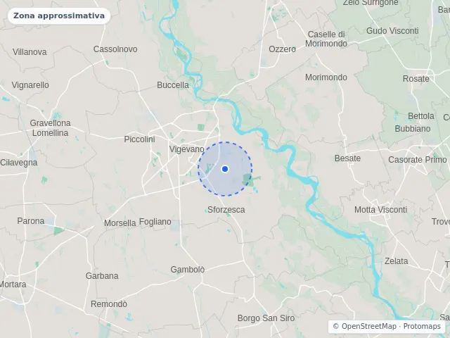 Mappa di Vigevano, Pavia