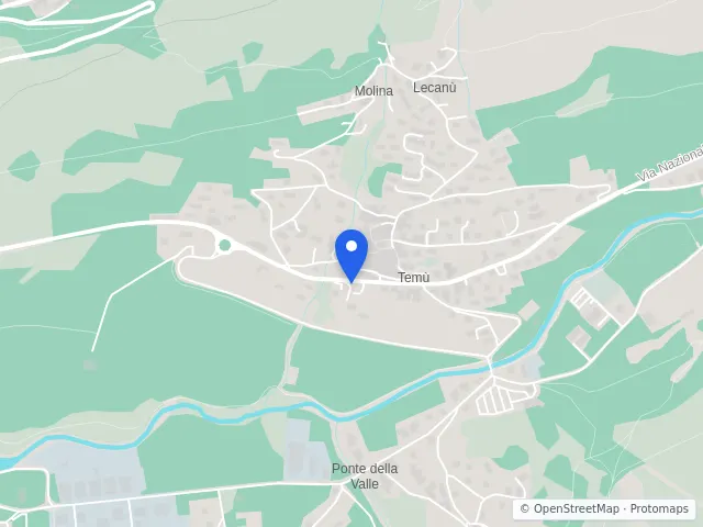 Mappa di Temù, Brescia