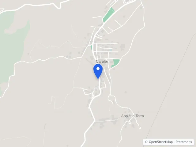 Mappa di Carolei, Cosenza