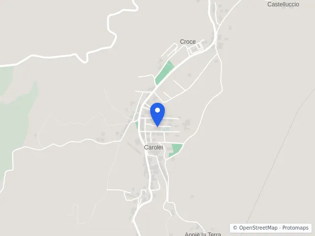 Mappa di Carolei, Cosenza