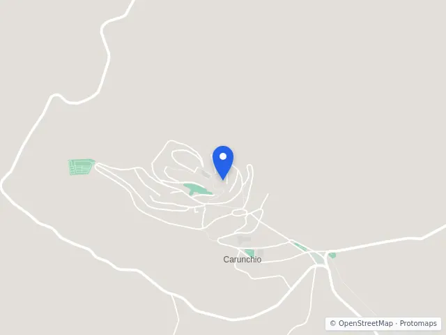 Mappa di Carunchio, Chieti