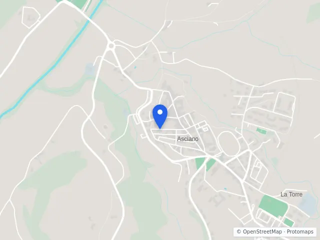 Mappa di Asciano, Siena