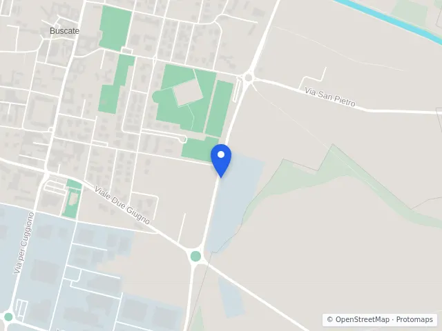 Mappa di Buscate, Milano