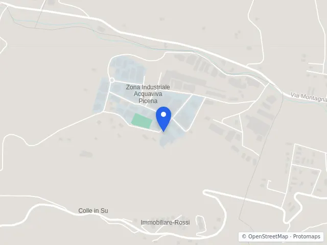 Mappa di Acquaviva Picena, Ascoli Piceno