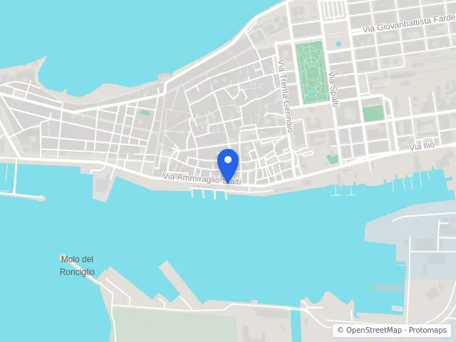 Mappa di Trapani