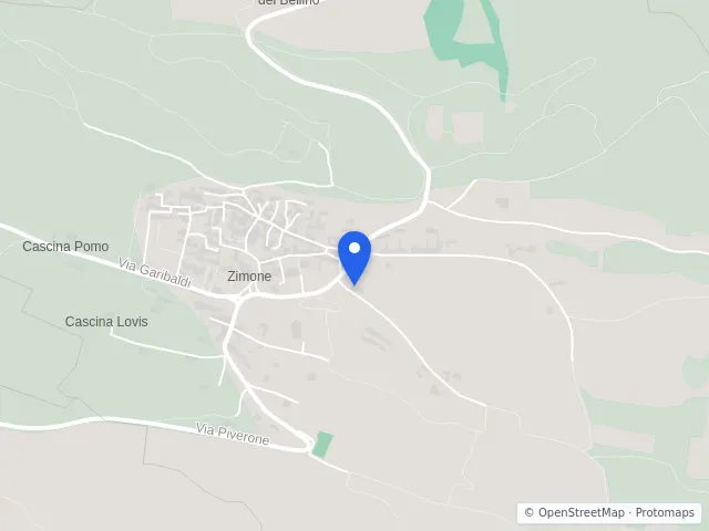 Mappa di Zimone, Biella