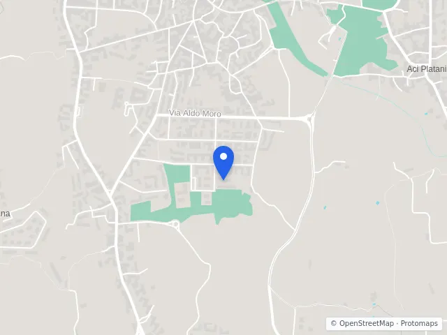 Mappa di Aci Catena, Catania