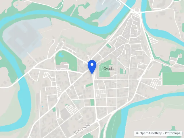 Mappa di Spineto Scrivia, Alessandria