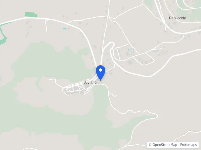 Mappa di Alviano, Terni