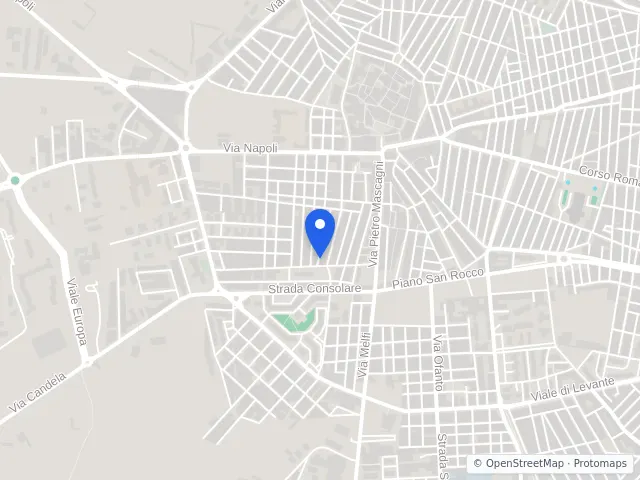 Mappa di Cerignola, Foggia