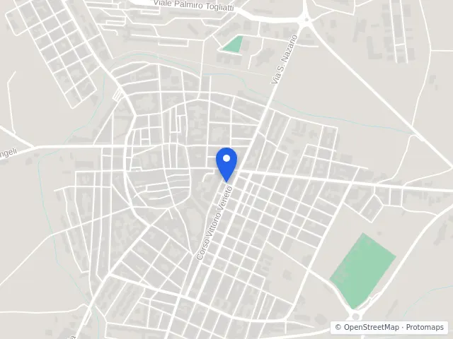 Mappa di Apricena, Foggia