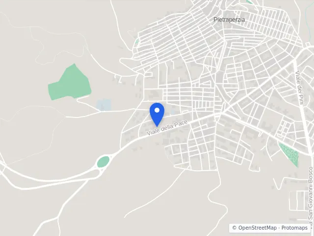 Mappa di Pietraperzia, Enna