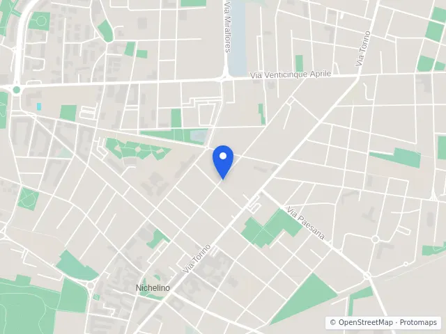 Mappa di Nichelino, Torino