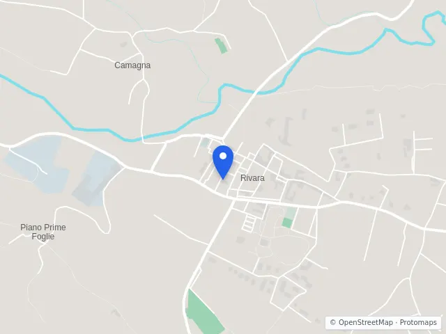 Mappa di Rivara, Torino