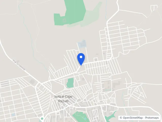 Mappa di Isola di Capo Rizzuto, Crotone