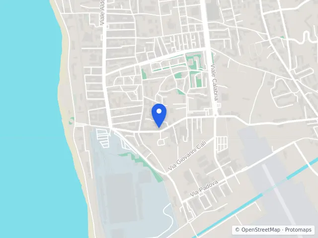 Mappa di Reggio di Calabria
