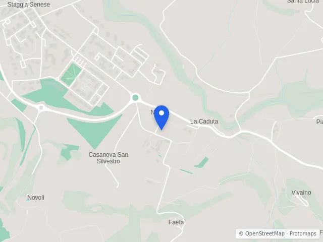 Mappa di Poggibonsi, Siena