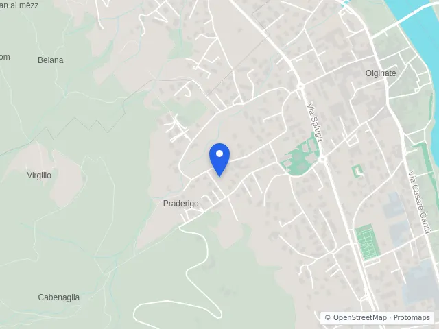 Mappa di Olginate, Lecco