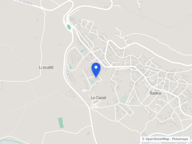 Mappa di Badesi, Sassari