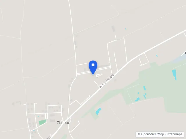 Mappa di Zinasco, Pavia