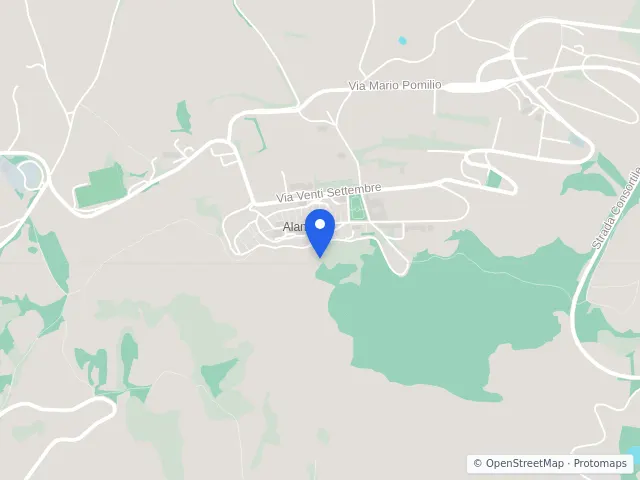 Mappa di Alanno, Pescara