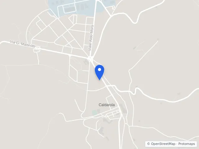 Mappa di Caldarola, Macerata