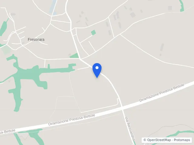 Mappa di Fresonara, Alessandria