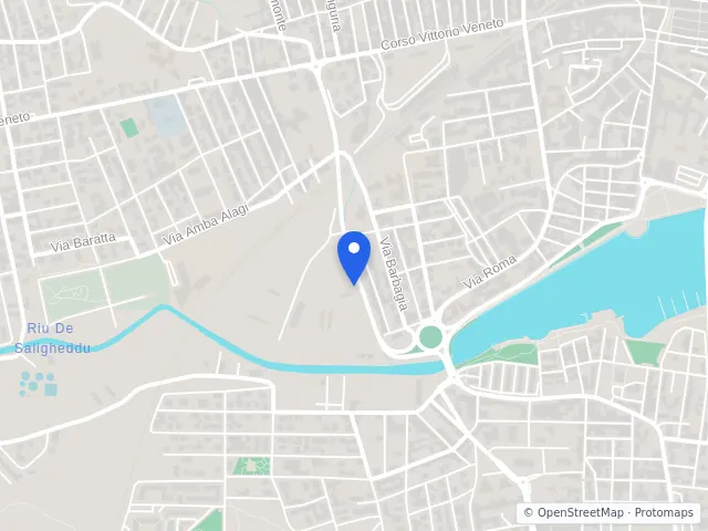 Mappa di Tempio Pausania, Sassari