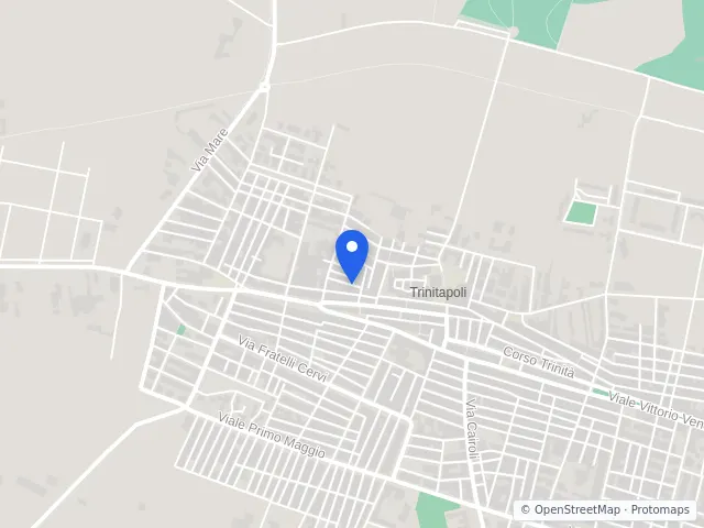 Mappa di Trinitapoli, Barletta-Andria-Trani