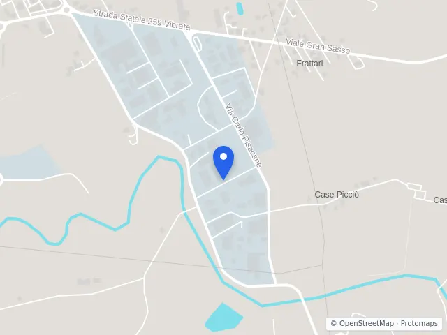 Mappa di Nereto, Teramo