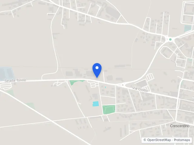 Mappa di Crescentino, Vercelli