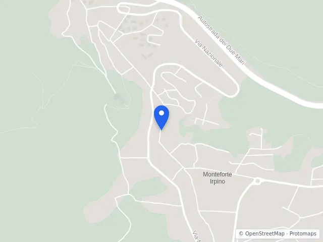 Mappa di Monteforte Irpino, Avellino