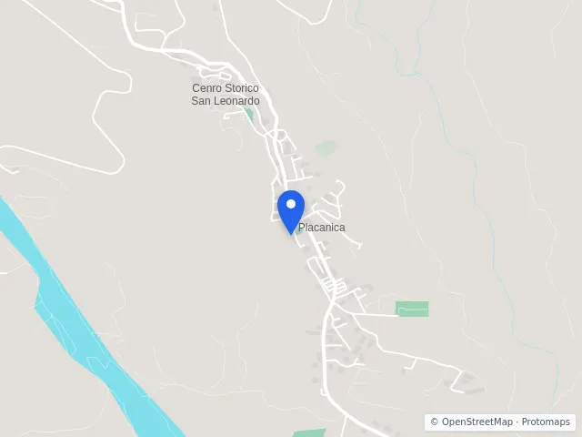 Mappa di Placanica, Reggio di Calabria